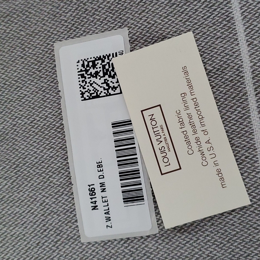 🎀 SOLD 🎀 Louis Vuitton Damier Ebene Zippy Compact Wallet - Picture 13 of 13